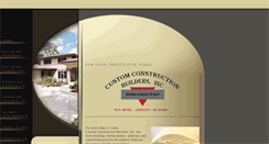 Desktop Screenshot of customconstructionbuilders.com