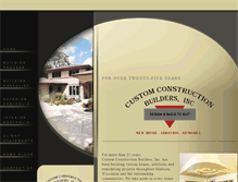 Tablet Screenshot of customconstructionbuilders.com